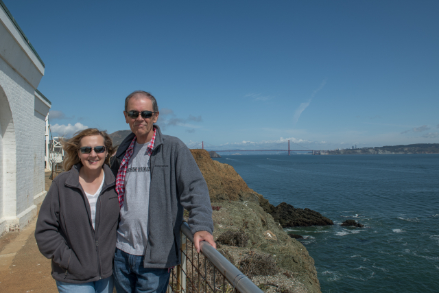 Janet and Terry in San Francisco, California
