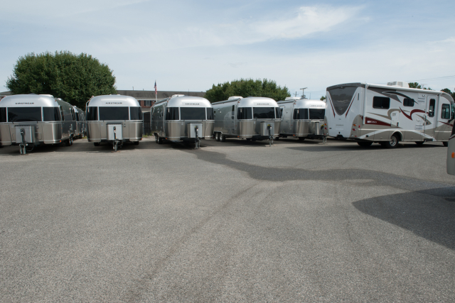 Airstreams waiting on owners!