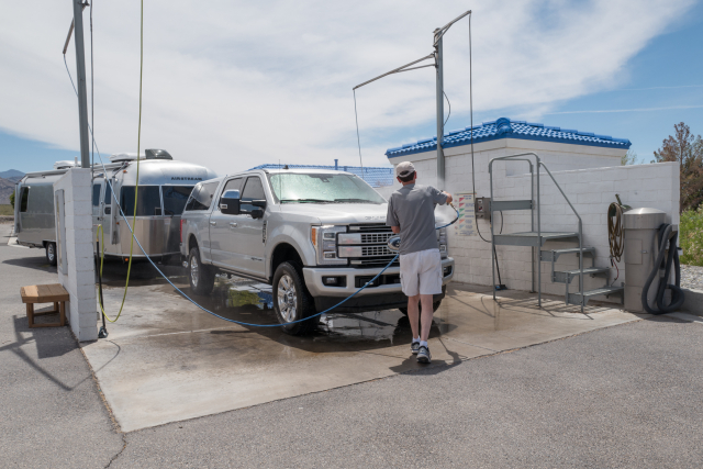 Wine Ridge RV Resort car wash