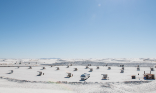 Social distancing at White Sands National Park