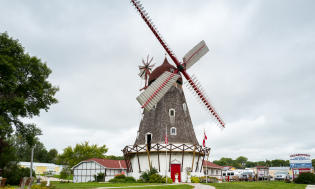 The only authentic working Danish windmill in America