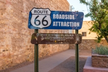 Route 66 roadside attraction dedication