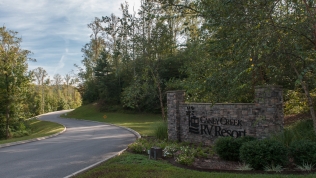 Caney Creek Entrance