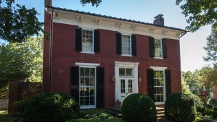 One of the historic homes in Abingdon, Virginia