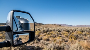 Scenery along the Loneliest Road in America