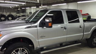 2016 Ford F-350 Platinum with 35% window tint