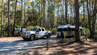 An Airstream or two at Carolina Beach State Park