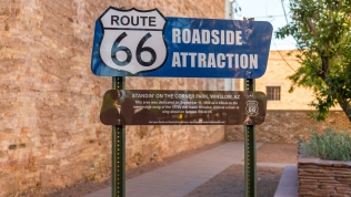 Route 66 roadside attraction dedication