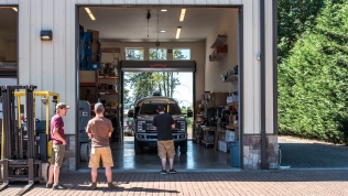 AM Solar crew waiting to get started