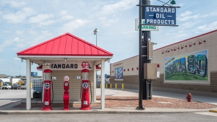 One of Iowa 80 Truckstop displays