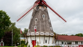 The only authentic working Danish windmill in America