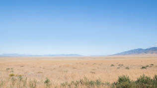 View along the Loneliest Road in America