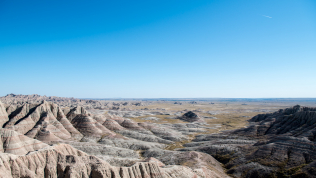 Not a bad view of the Badlands