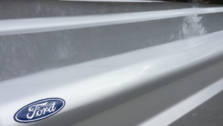 Silver Ingot Metallic Tonneau Cover by UnderCover