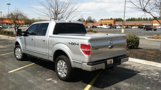 Hard Painted Tonneau Cover by UnderCover - Ingot Silver Metallic